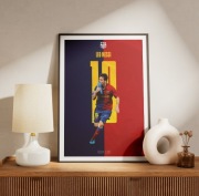 Leo Messi - plakat - Fc Barcelona