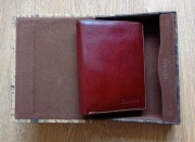 Portfel skórzany firmy Canaletto brązowy