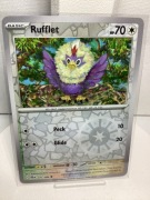 Pokémon TCG: Rufflet 077/086 BLK HOLO Black Bolt & White Flare