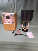 Lampa stołowa nocna metal drewno Eglo Basildon 1