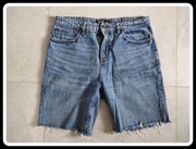 Męskie jeansowe spodenki szorty SINSAY rozmiar 30