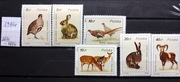 Fi 2871-2876** 1986 r. Czyste. Ptactwo i zwierzyna łowna.