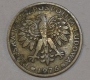 Moneta 2 zł 1976 rok . Nie czyszczona.
