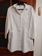 Krótki fartuch laboratoryjny + okulary ochronne gratis