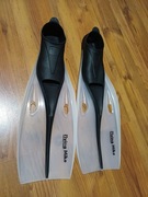 Płetwy TRENINGOWE do pływania NURKOWANIA bardzo wygodne Captain Mike 36-38