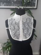 Piękny koronkowy kołnierzyk fałszywa koszula