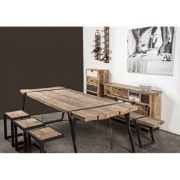 STÓŁ I ŁAWA BLOCKS BIZZOTTO - komplet