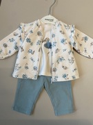 Zestaw komplet dla dziewczynki na jesień - bluza spodnie - mayoral 2-4 m