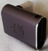 złączka przejściówka złącza hdmi adapter kątowy 90 stopni