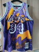 Koszulka Mitchell & Ness Los Angeles Lakers #34 Shaquille O'Neal Hyper 