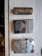 3 zapalniczki benzynowe 1 zippo 