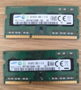 2 x pamięć RAM 4GB 1rx8 PC3L-12800S-11-12-B4