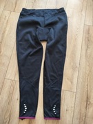 Spodnie damskie 2XL rowerowe wkładka profesjonalne ocieplane legginsy