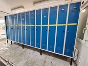 Szafka pracownicza ubraniowa BHP metalowa