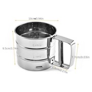 1 szt. Sitko do mąki ze stali nierdzewnej