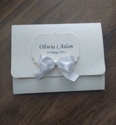 Zaproszenia ślubne na ślub Amelia koperta gratis