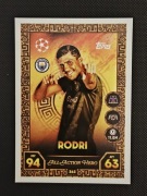 Match Attax 2025/2026 RODRI nr.363 ( CITY ) ALL ACTION HERO