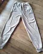 Spodnie dresowe dres jasny brąz beżowy