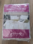 Komplet pościeli bawełnianej 100% bawełna Fabryka Snu 220x200 cm