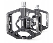 Pedały dwufunkcyjne platformowe + SPD + bloki