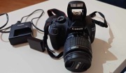 Aparat cyfrowy lustrzanka Canon 1200D w bardzo dobrym stanie