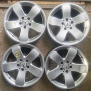 Felgi aluminiowe 17 8J 5X112 ET38 Ø66,5 Mercedes A2114014702 Italy.