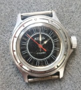 Stary Naręczny zegarek Wostok Komandirski 17 kamieni