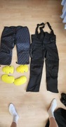 SPODNIE MOTOCYKLOWE TEKSTYLNE Z SZELKAMI STM015