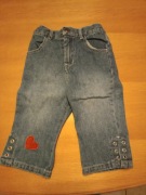 Spodnie dżinsowe 2 lata rozmiar 92