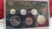 Zestaw monet obiegowych 1989