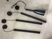 lampy czarne komplet