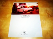 Prospekt Mercedes Sprinter 308E Sprint Elektroantrieb 2001