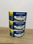 Taśma maskująca malarska TCX 50mm x 50m Masking Tape