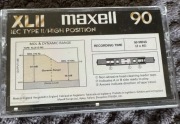 Kaseta magnetofonowa Maxell XLII 90