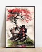 Plakat A3 42x30 Naruto - Madara Uchiha Y2K do pokoju