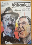 Vabank II plakat filmowy Pągowski 1984 Pietraszak