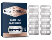 King C. Gillette Double Edge Żyletki do maszynki do golenia 10 sztuk