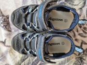 Sandałki markowe antypoślizgowe Walky do przedszkola r.28, 19cm