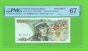 Banknot Wzór 50 - A - 1975 -   PMG 67 EPQ