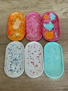 Podstawka - świecznik z gipsu, gipsowa podstawka