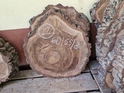 Plaster Drewna Orzech Włoski 60/55/8 cm Blat Stolik Żywica DIY