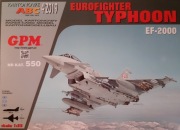 GPM 4 2019 nr.550 Eurofighter TYPHOON model 1:33 modelarz
