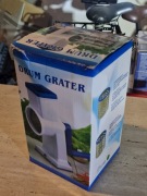 Ręczna tarka bębnowa do warzyw sera orzechów Drum Grater Nowa