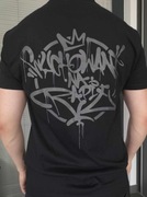 T-shirt Koszulka Wychowani na Rapie r. M