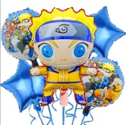 Balony Foliowe Zestaw Anime Naruto 5 SZT