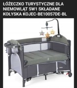 Łóżeczko turystyczne dla dziecka 5 w 1