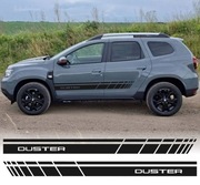Zestaw naklejek Dacia Duster na boki róża wiatrów