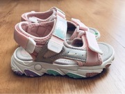 Sandały DZIEWCZĘCE na rzepy, Clibee, rozm.27.