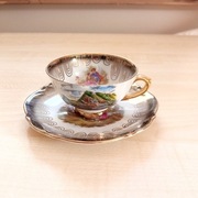 FILIŻANKA SCENKA RODZAJOWA RWK BAVARIA ESPRESSO