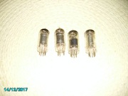 RADIO SZAROTKA, PIONIER B, JUHAS - komplet działających lamp